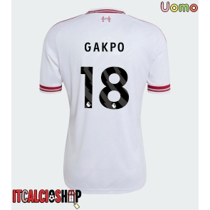 Liverpool Cody Gakpo #18 Seconda Maglia 2026-27 Manica Corta Liverpool Cody Gakpo #18 Seconda Maglia 2026-27 Manica Corta